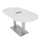 Skutchi Designs 33.5 in W, 59.5 in L, 29 in H, Engineered Wood Top, White HAR-RAC-34X60-DOU-ELEC-WHCYPRESS - alternate 1